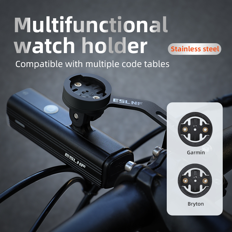 ขายึดไฟหน้าจักรยานสแตนเลส ESLN - Out Front Bike Computer Mount Garmin บทวิจารณ์และราคา