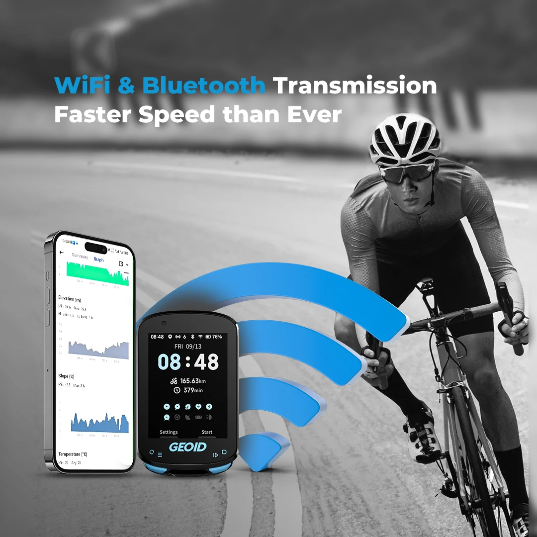 Geoid CC600 จักรยานคอมพิวเตอร์ - Bike Computer Gps Navigation Map บทวิจารณ์และราคา