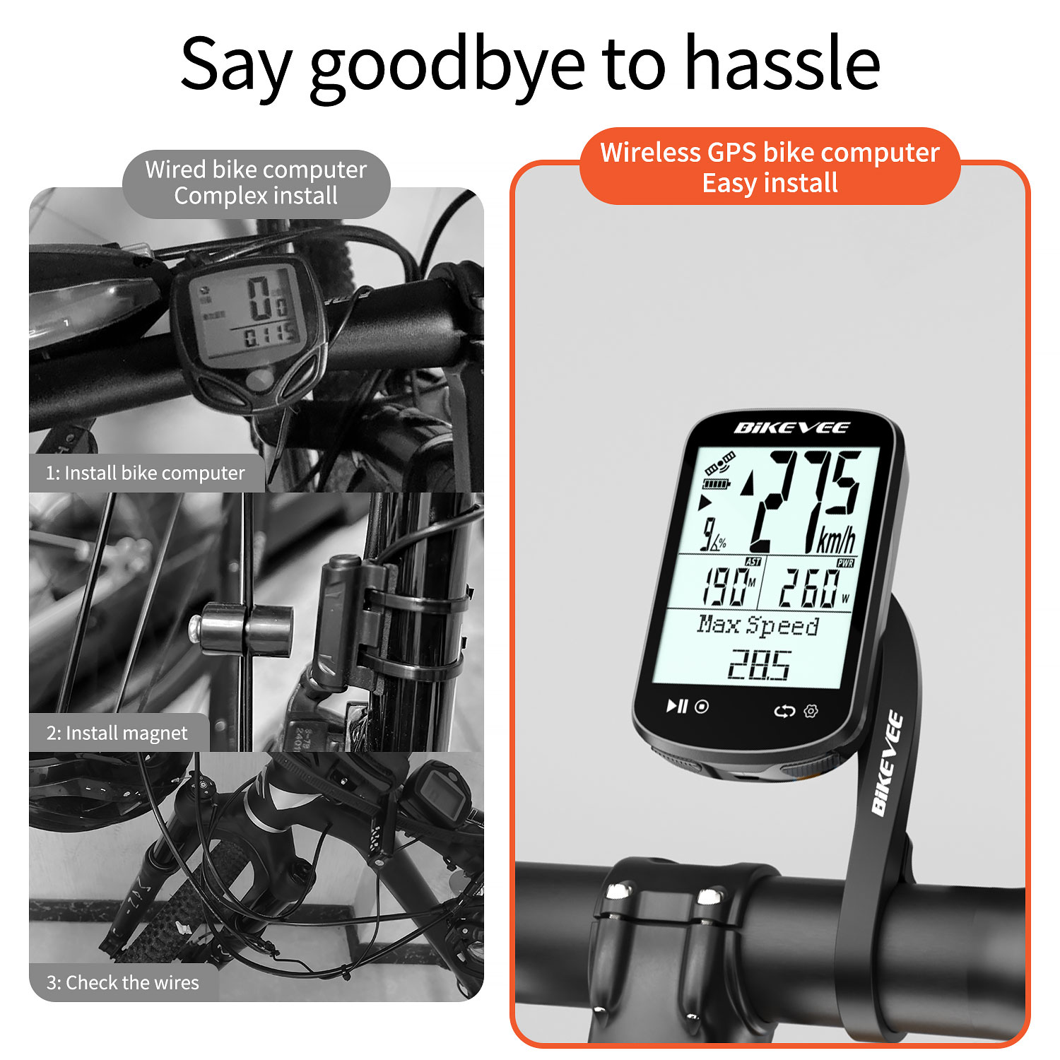 คอมพิวเตอร์จักรยานไร้สายรุ่นให - Cycling Cadence Sensor Bluetooth Ant บทวิจารณ์และราคา