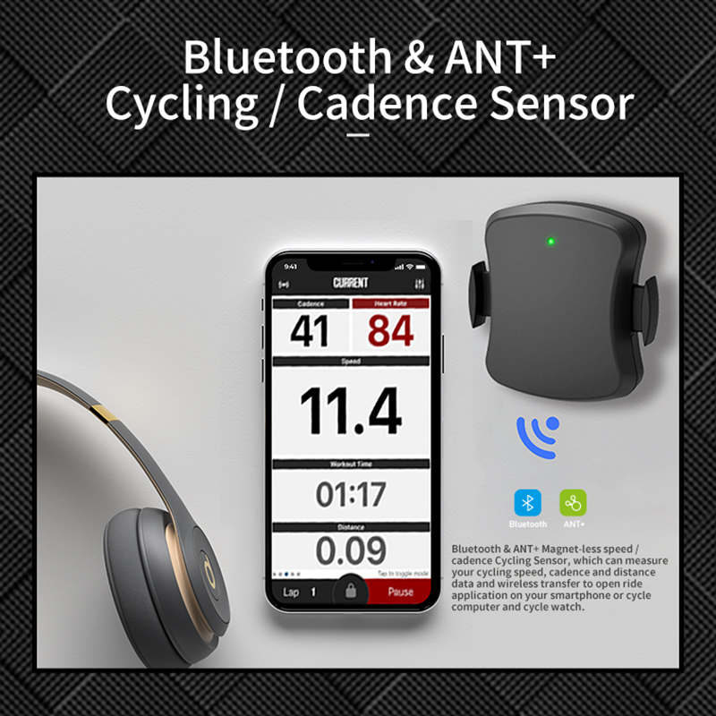 ไร้สายจักรยาน Cadence Sensor B - Cycling Cadence Sensor Bluetooth Ant บทวิจารณ์และราคา